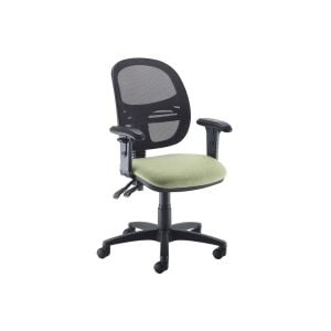 Vantage Medium Mesh Back Operator Chair (Adjustable Arms)