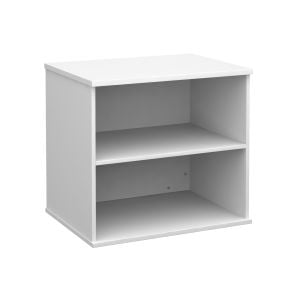 All White 1 Shelf Bookcase