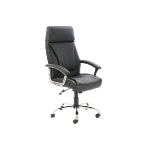 Penza High Back Executive Black Leather Chair
