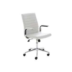 Wexford Executive Bonded Leather Chair (White)