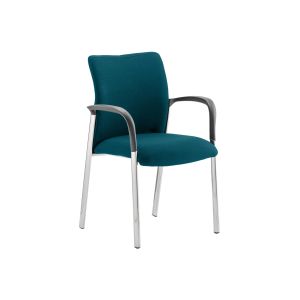 Guild Stacking Armchair With Fabric Seat And Back