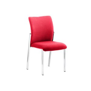 Guild Stacking Side Chair With Fabric Seat And Back