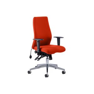 Brechin High Back Fabric Operator Chair