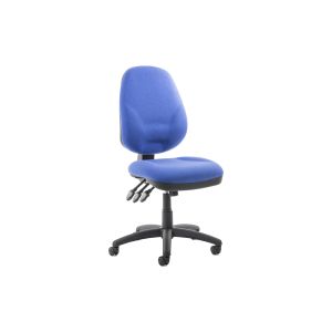 Haze 3 Lever High Back Fabric Operator Chair No Arms