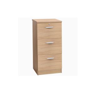 Small Office Mid Height 3 Drawer Filing Cabinet