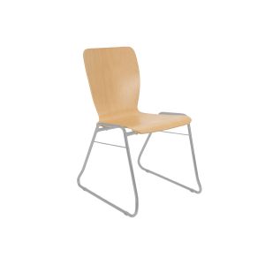 Pack of 4 Cooper Stacking Sled Base Chairs