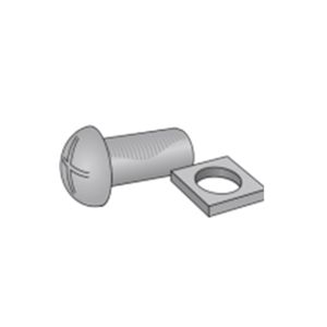 Nesting Nuts & Bolts For Probe Lockers (Pack of 100)