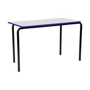 Educate Crush Bent Rectangular Classroom Table 14+ Years (PU Edge)