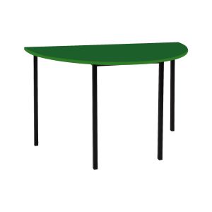 Educate Fully Welded Semi-Circular Classroom Tables 11-14 Years (PVC Edge)