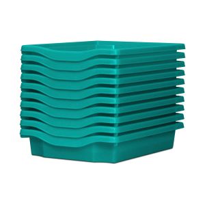 Pack Of 10 Monarch Shallow Trays