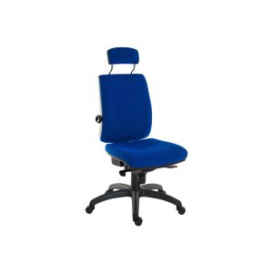 Baron 24 Hour High Back Operator Chair With Headrest (Fabric)