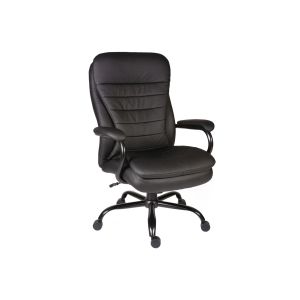 Colossal Bonded Leather Faced Executive Black Chair
