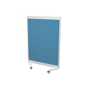 Porto Deluxe Mobile Floor Screens (White Frame)
