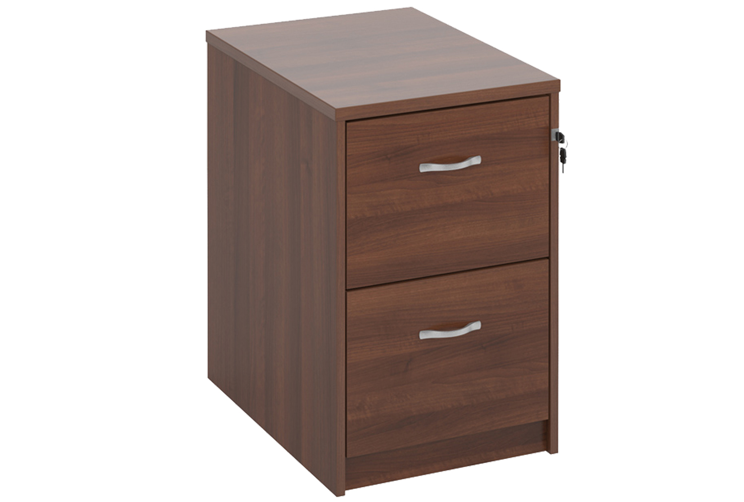 Tully Filing Cabinets, 2 Drawer - 48wx66dx73h (cm), Walnut