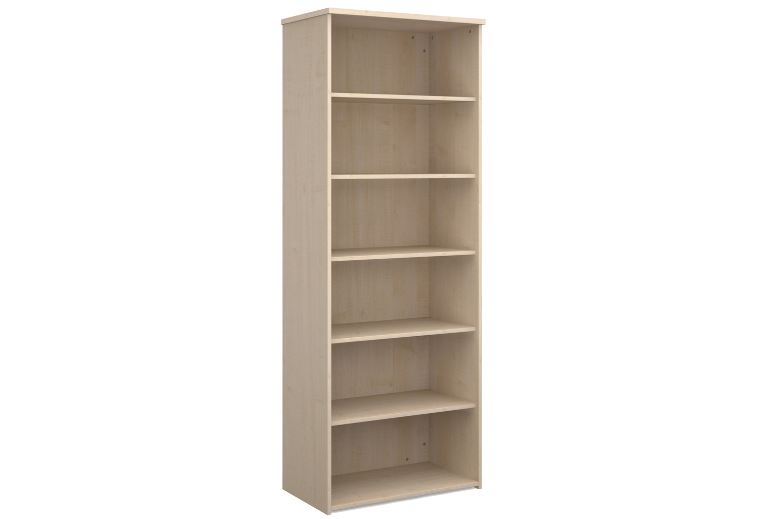 Value Line Office Bookcases, 5 Shelf - 80wx47dx214h (cm), Beech, Express Delivery