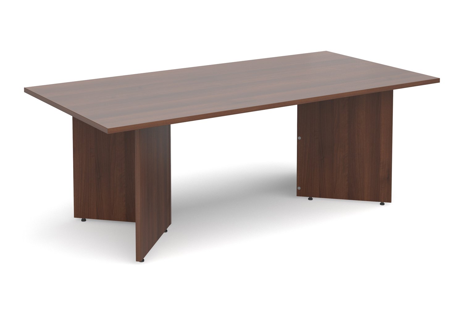 Arrowhead Rectangular Boardroom Tables, 200wx100dx73h (cm), Walnut