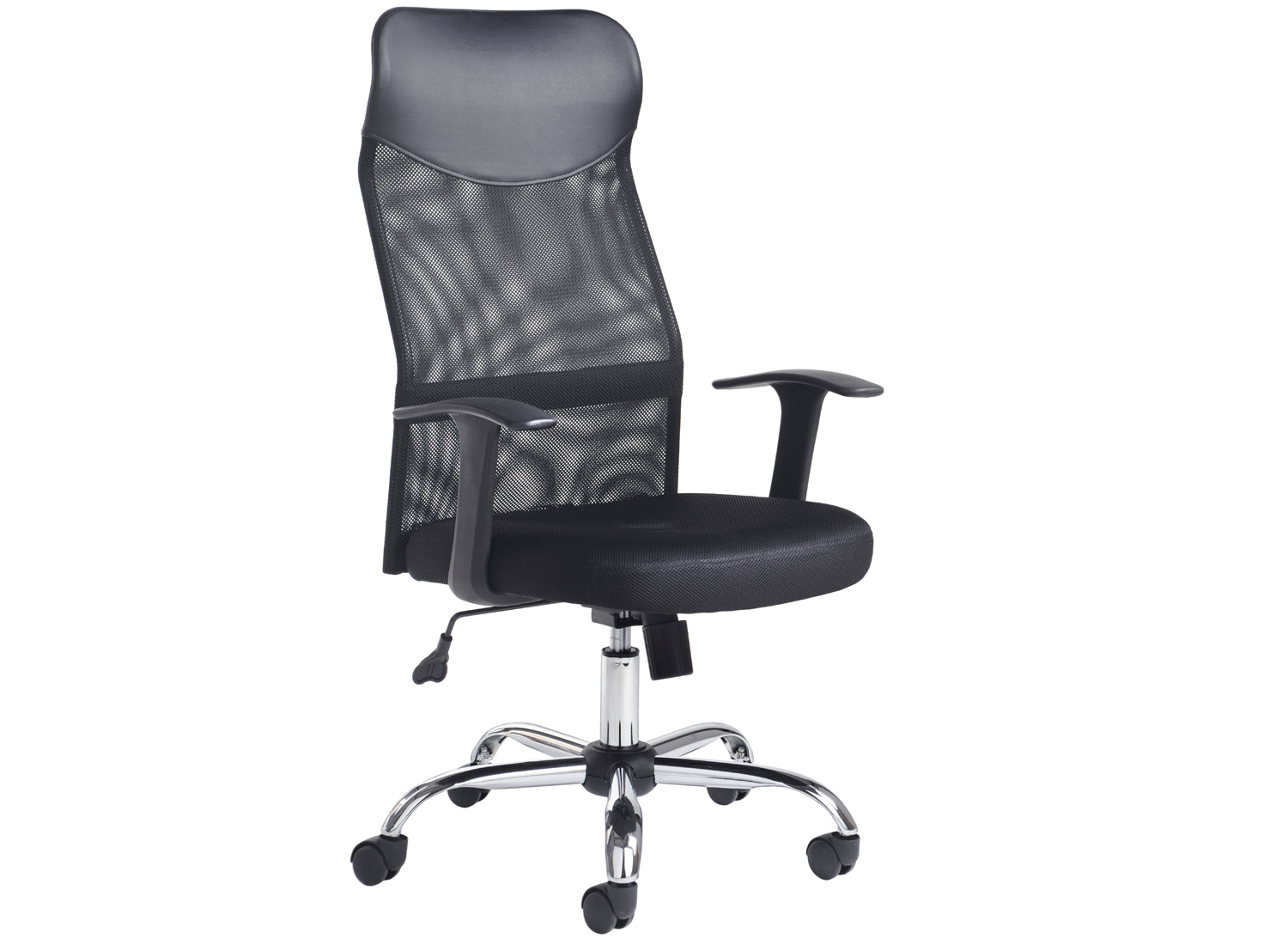 Aurora High Back Mesh Operator Office Chair, Black, Fully Installed