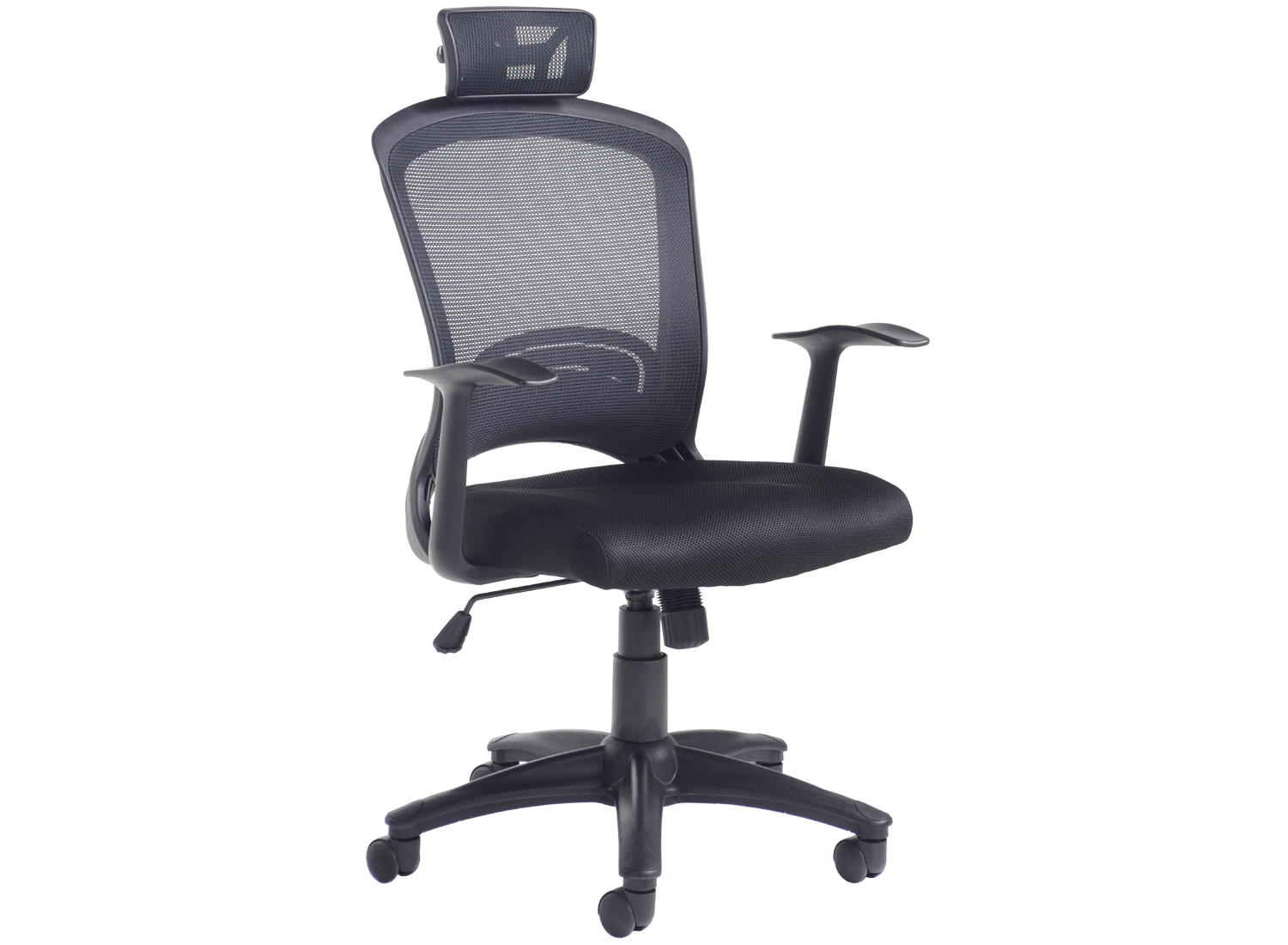 Solaris Mesh Back Operator Office Chair, Black, Express Delivery