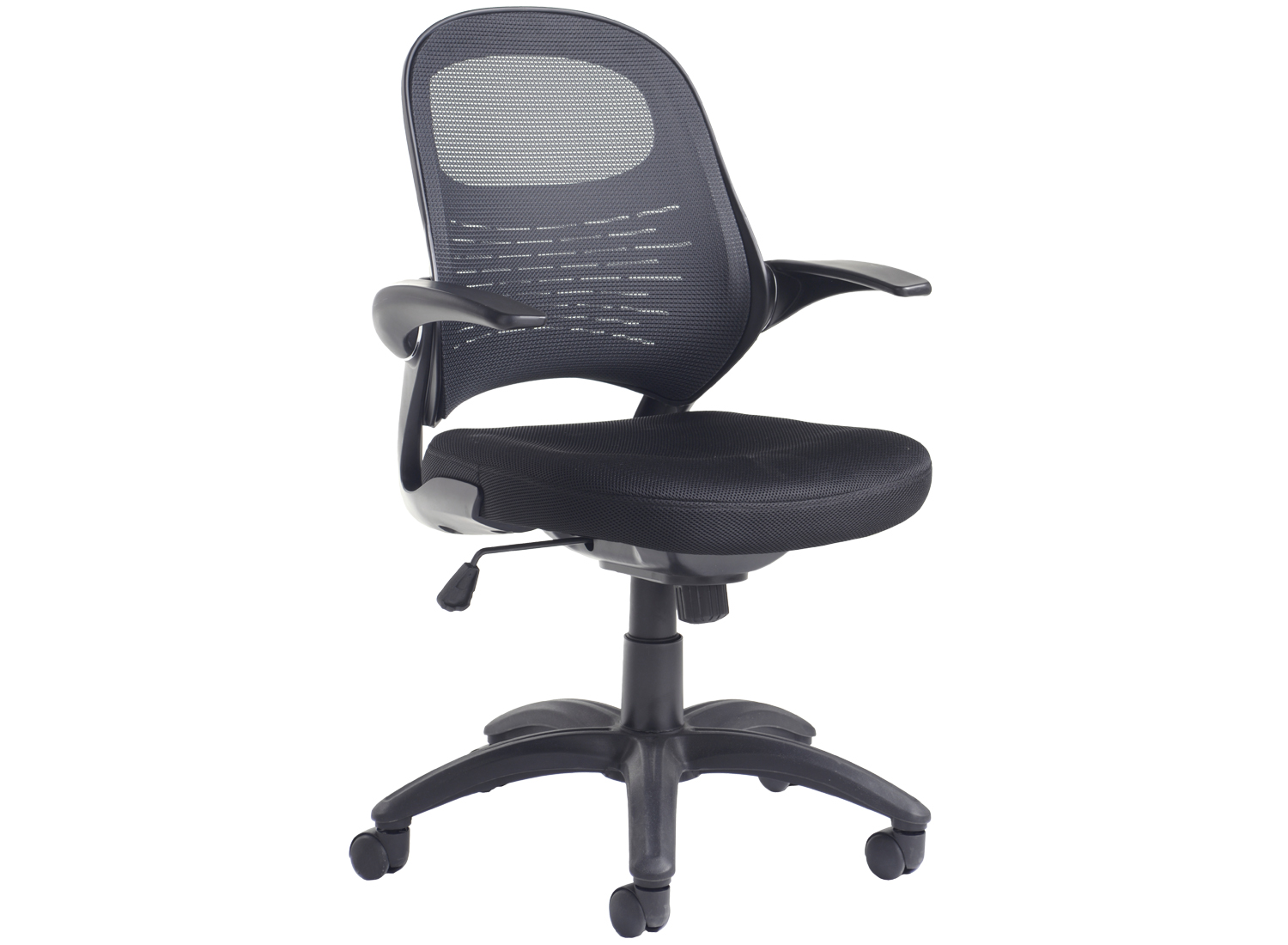 Orion Mesh Back Operator Office Chair, Black, Express Delivery