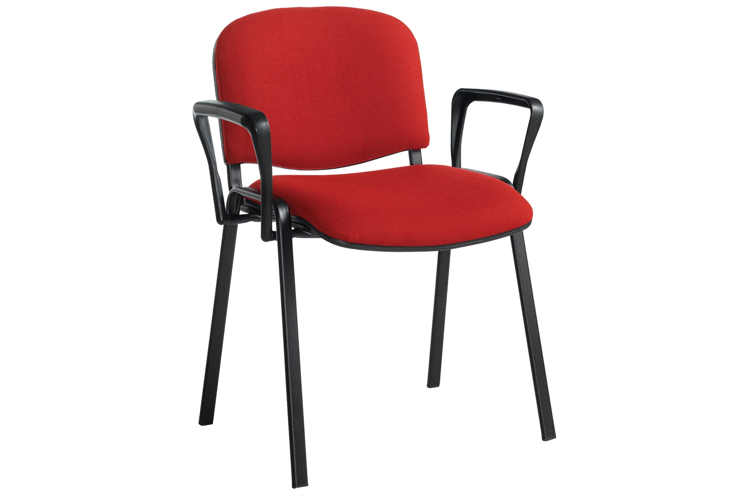 Volta Conference Office Chair With Arms (Black Frame), Belize