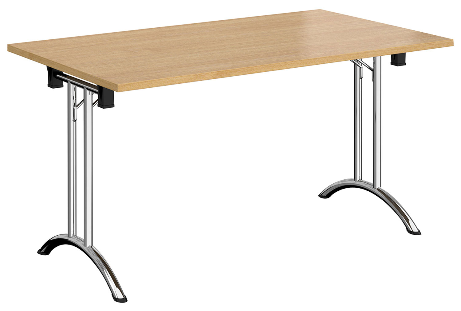 Blaga Rectangular Folding Table, 140wx80dx73h (cm), Oak