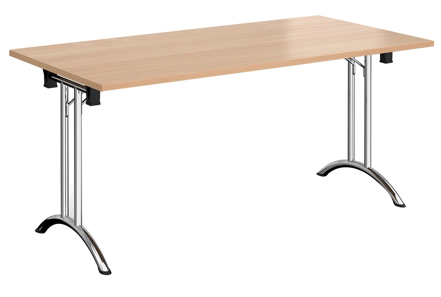 Blaga Rectangular Folding Table, 160wx80dx73h (cm), Beech