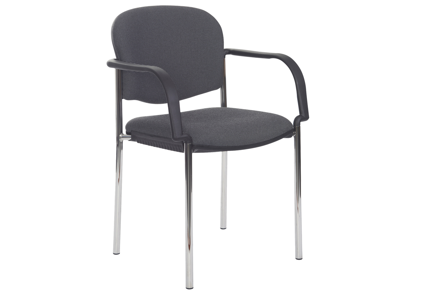 Mira Fabric Stacking ArmOffice Chair, Newcastle