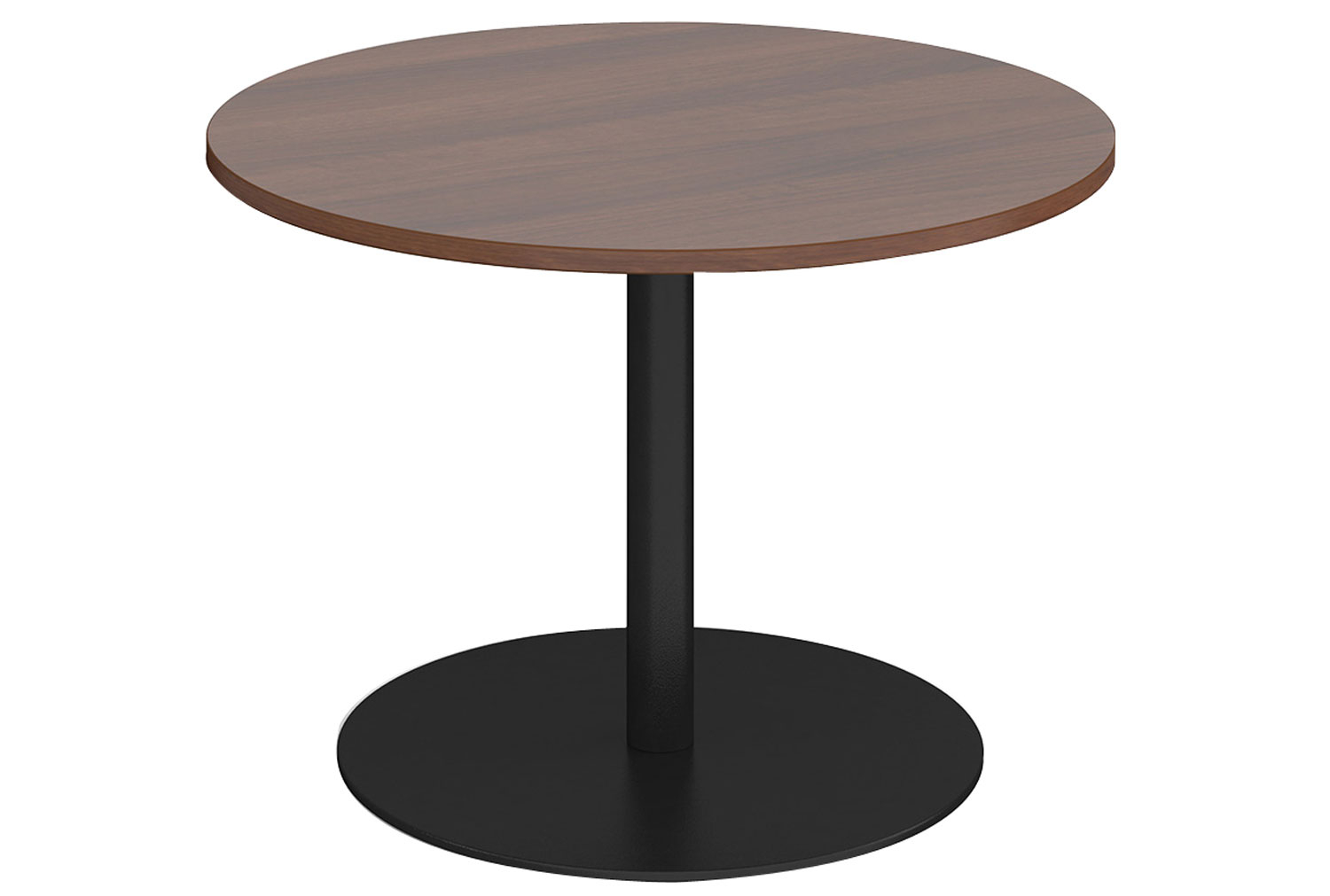 Tasso Round Boardroom Table, 100diax73h (cm), Walnut