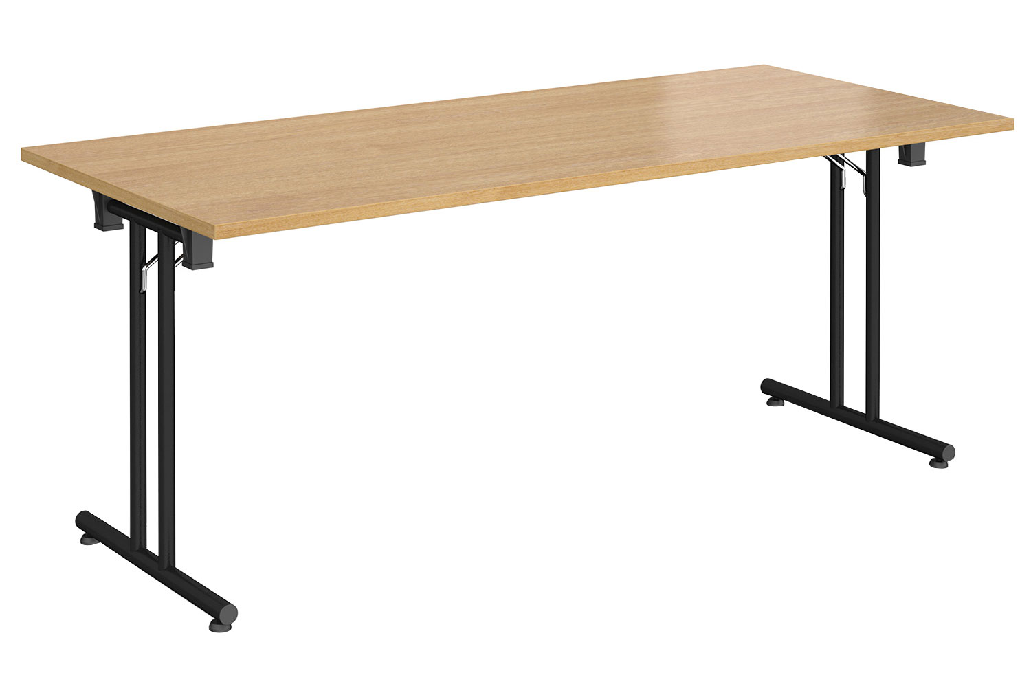 Ziegler Rectangular Folding Table, 180wx80dx73h (cm), Oak