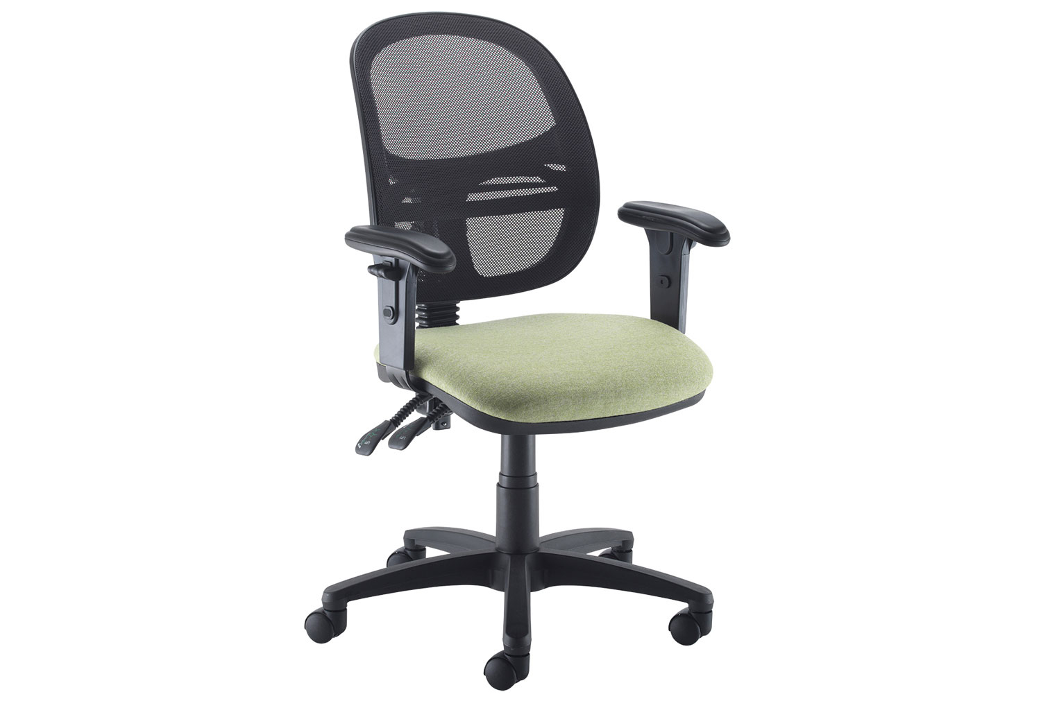 Vantage Mesh Back Operator Office Chair (Adjustable Arms), Havana
