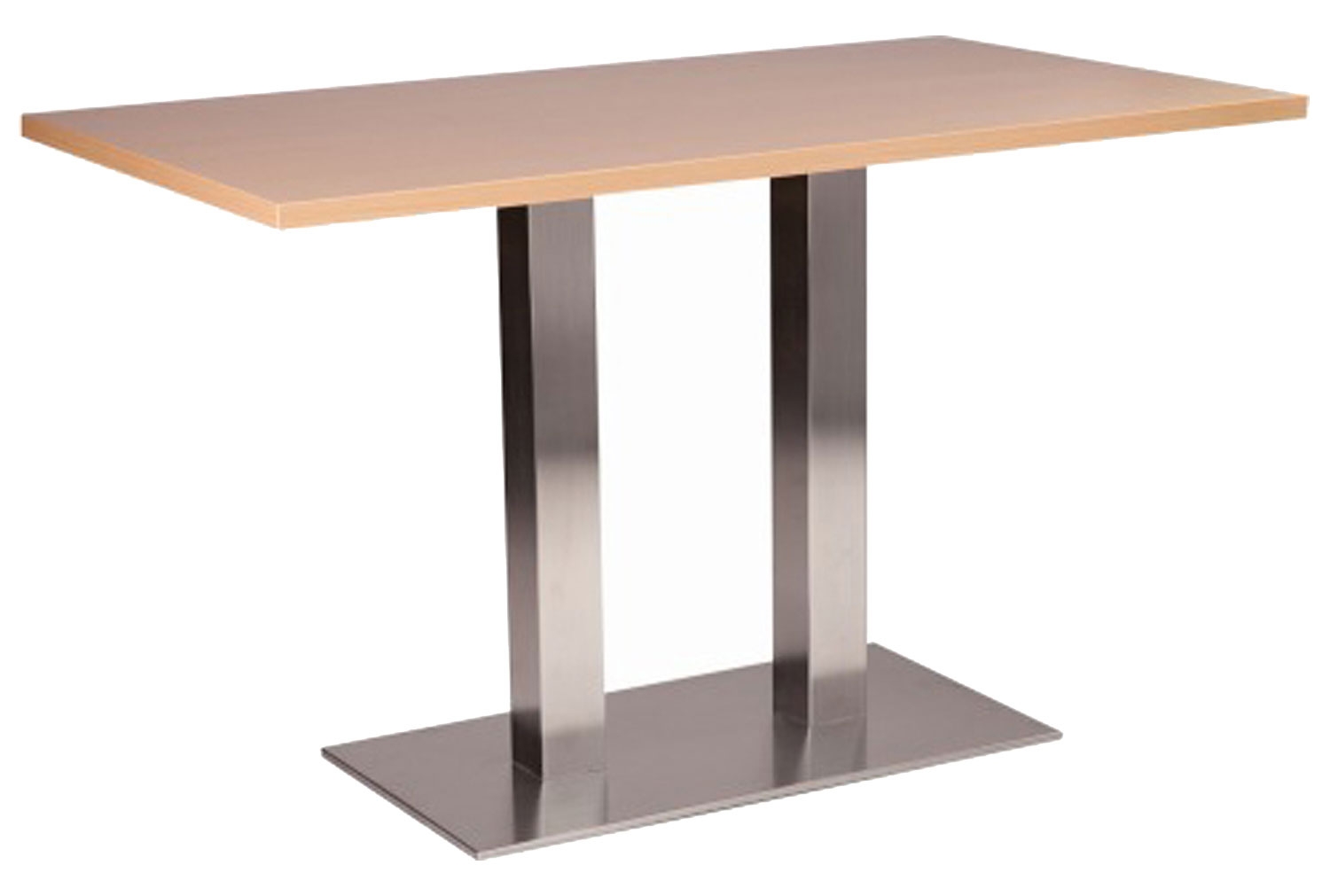 Davis Rectangular Dining Table, 120wx70d (cm), Walnut, Express Delivery