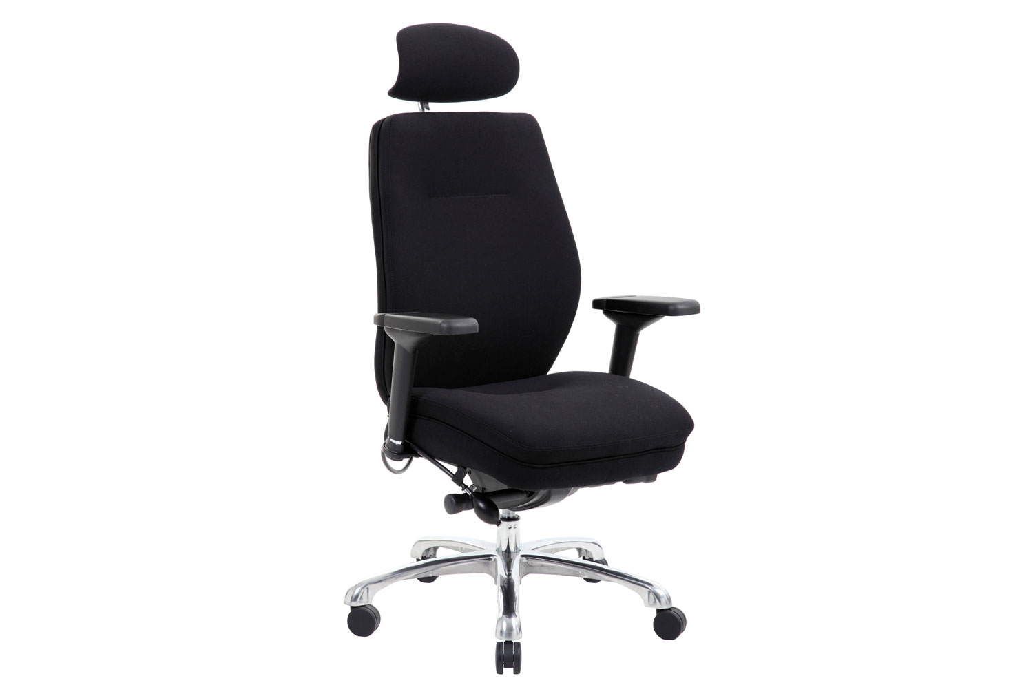 Alicanto 24 Hour Executive Fabric Office Chair With Headrest, Fully Installed