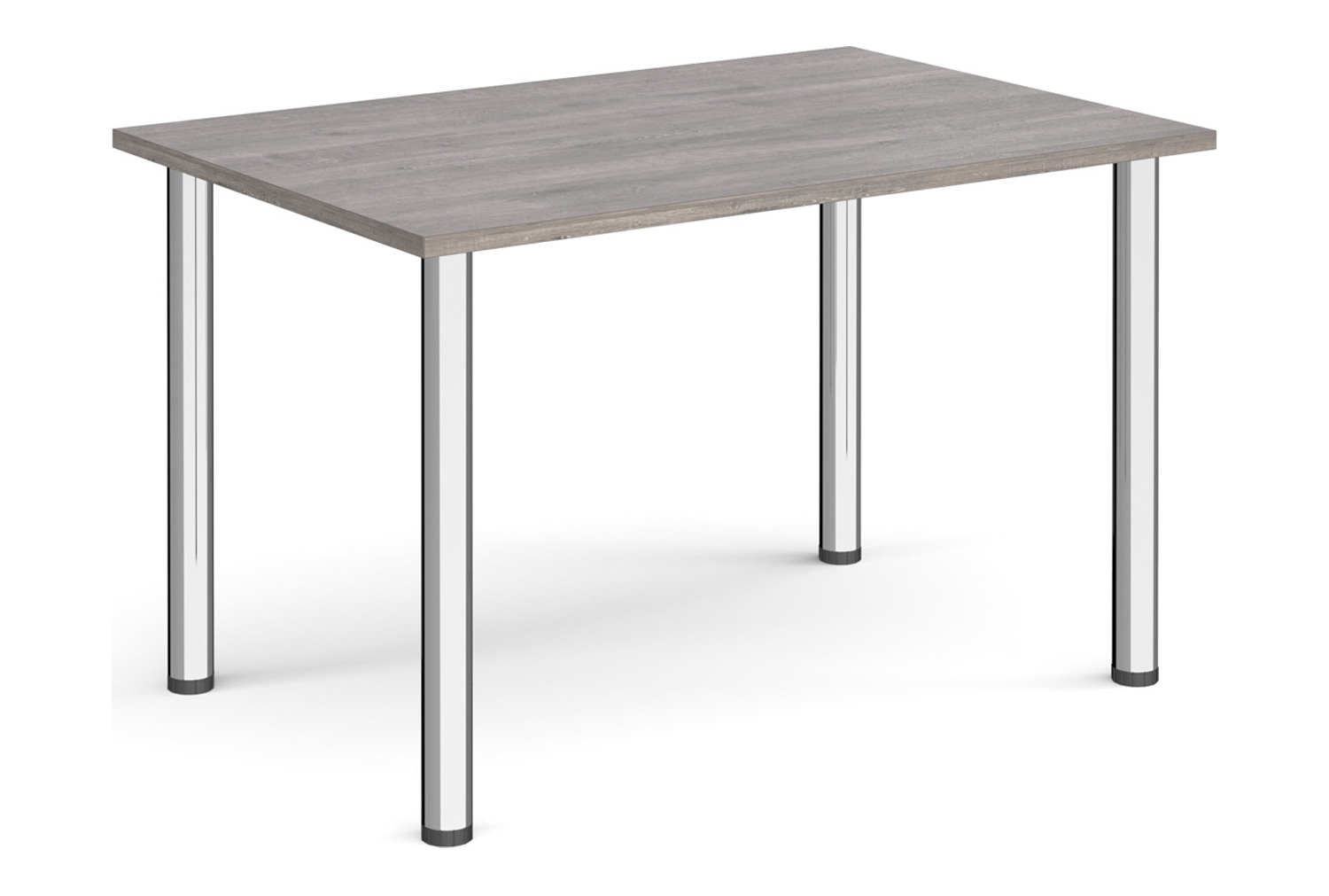 Esteban Rectangular Meeting Table, 120wx80dx73h (cm), Grey Oak, Express Delivery