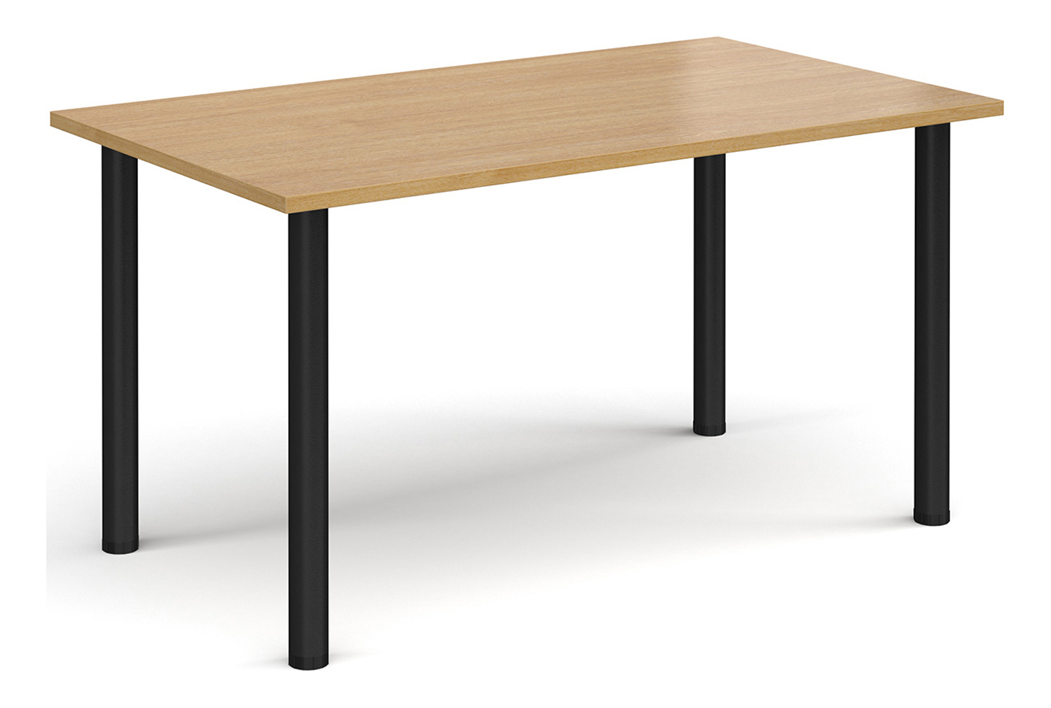 Rosetti Rectangular Meeting Table, 140wx80dx73h (cm), Oak