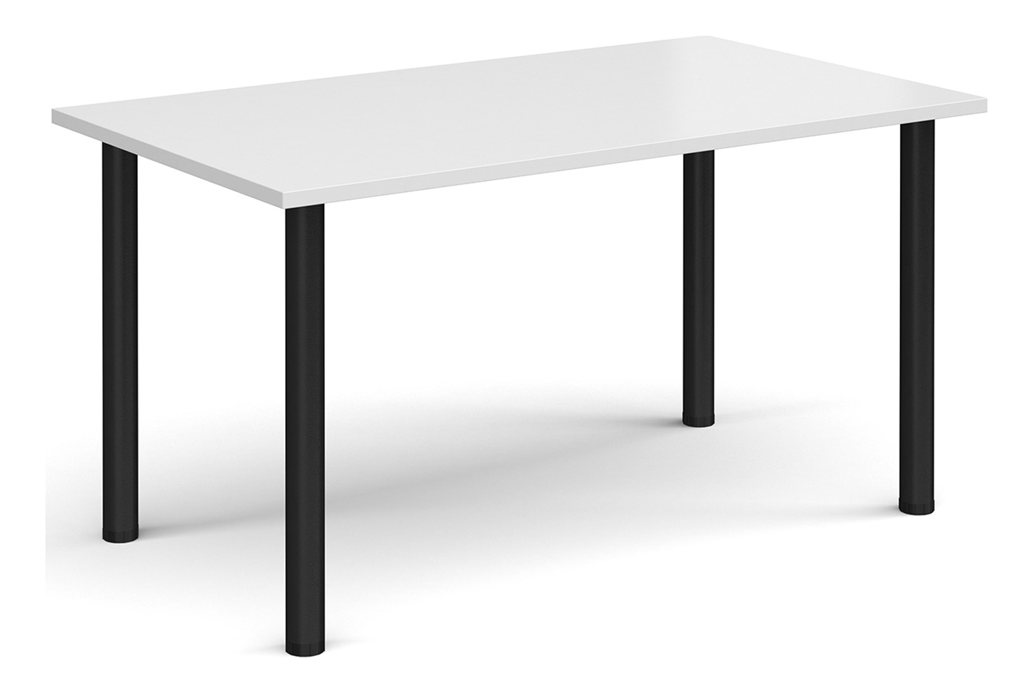 Rosetti Rectangular Meeting Table, 140wx80dx73h (cm), White, Express Delivery