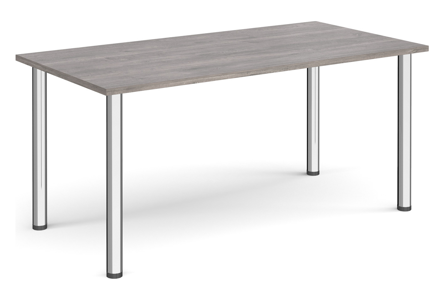 Esteban Rectangular Meeting Table, 160wx80dx73h (cm), Grey Oak, Express Delivery