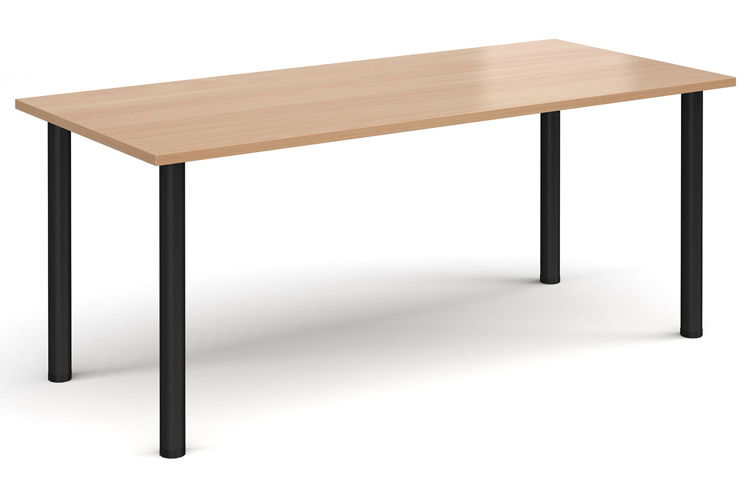 Rosetti Rectangular Meeting Table, 180wx80dx73h (cm), Beech