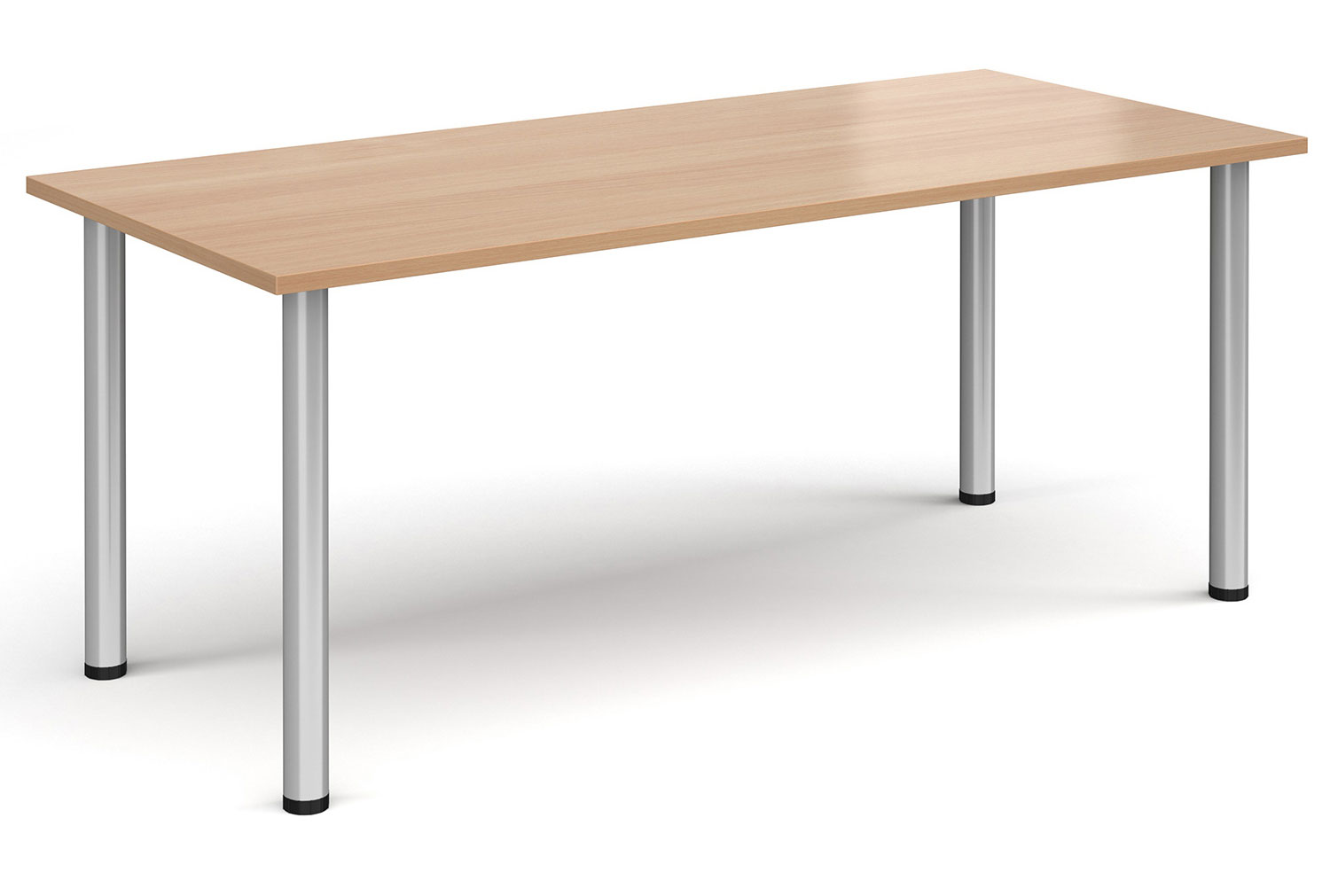 Bowers Rectangular Meeting Table, 180wx80dx73h (cm), Beech
