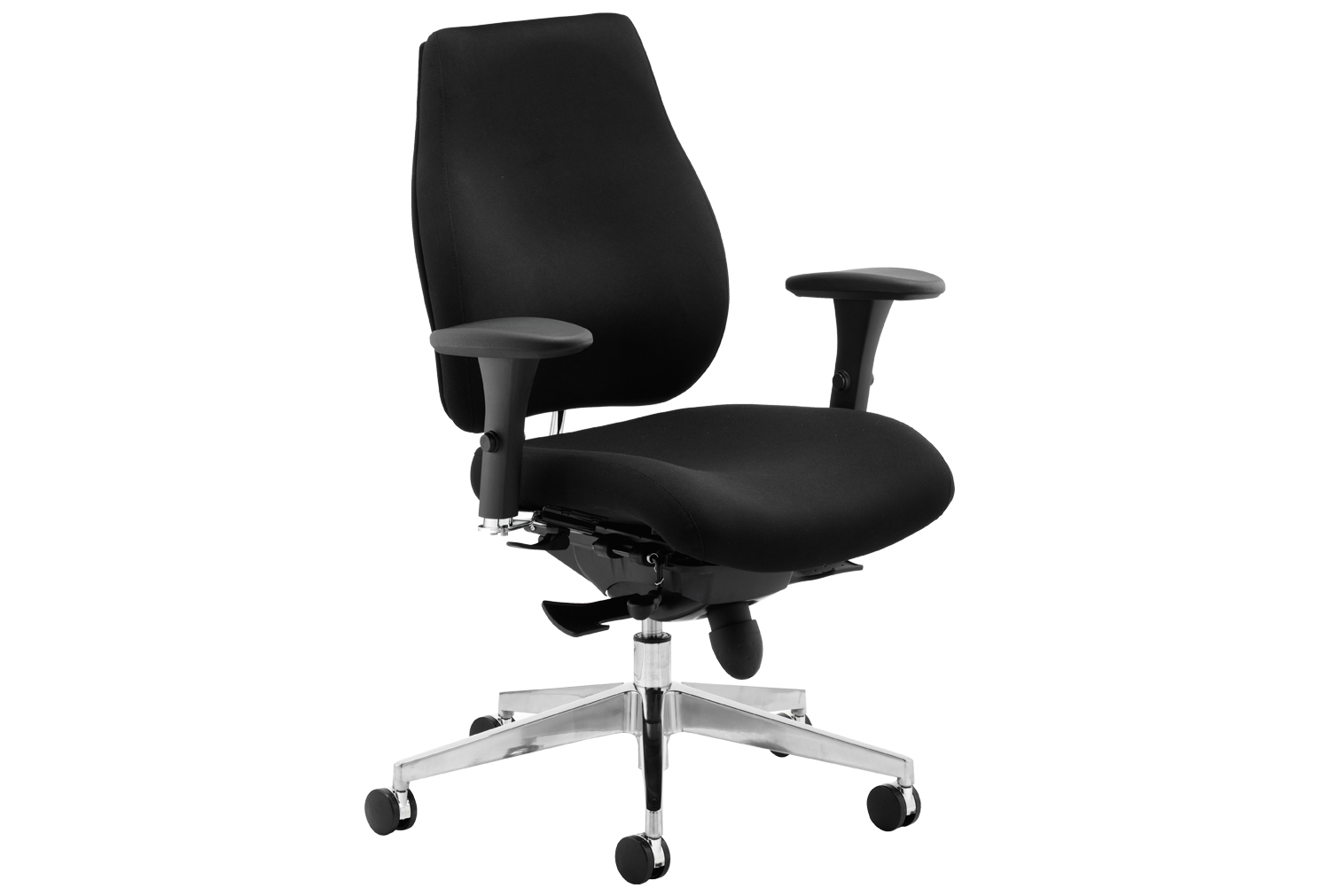 Praktikos Plus Posture Operator Office Chair, Black, Express Delivery