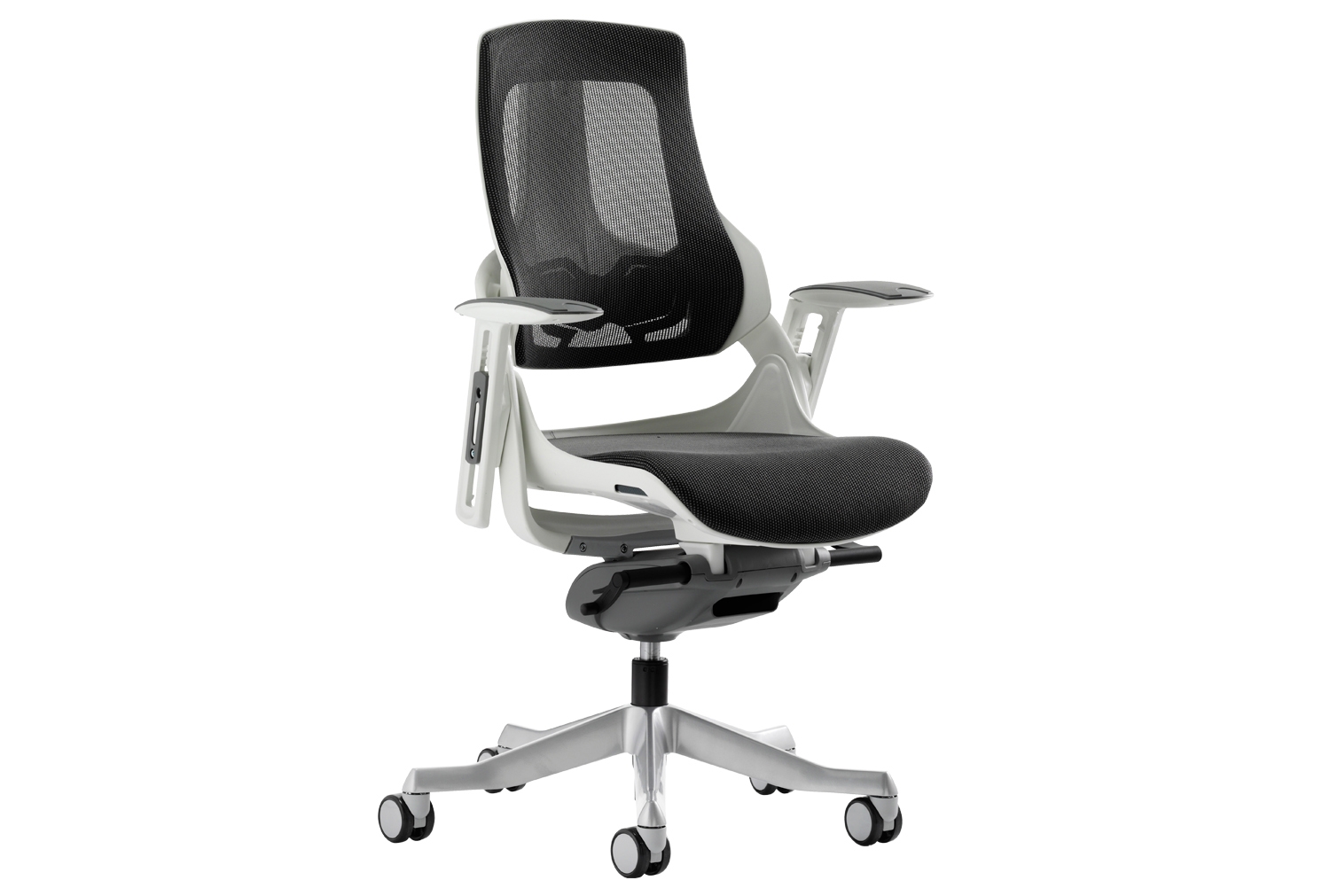 Zephyr High Mesh Back Operator Office Chair, Charcoal