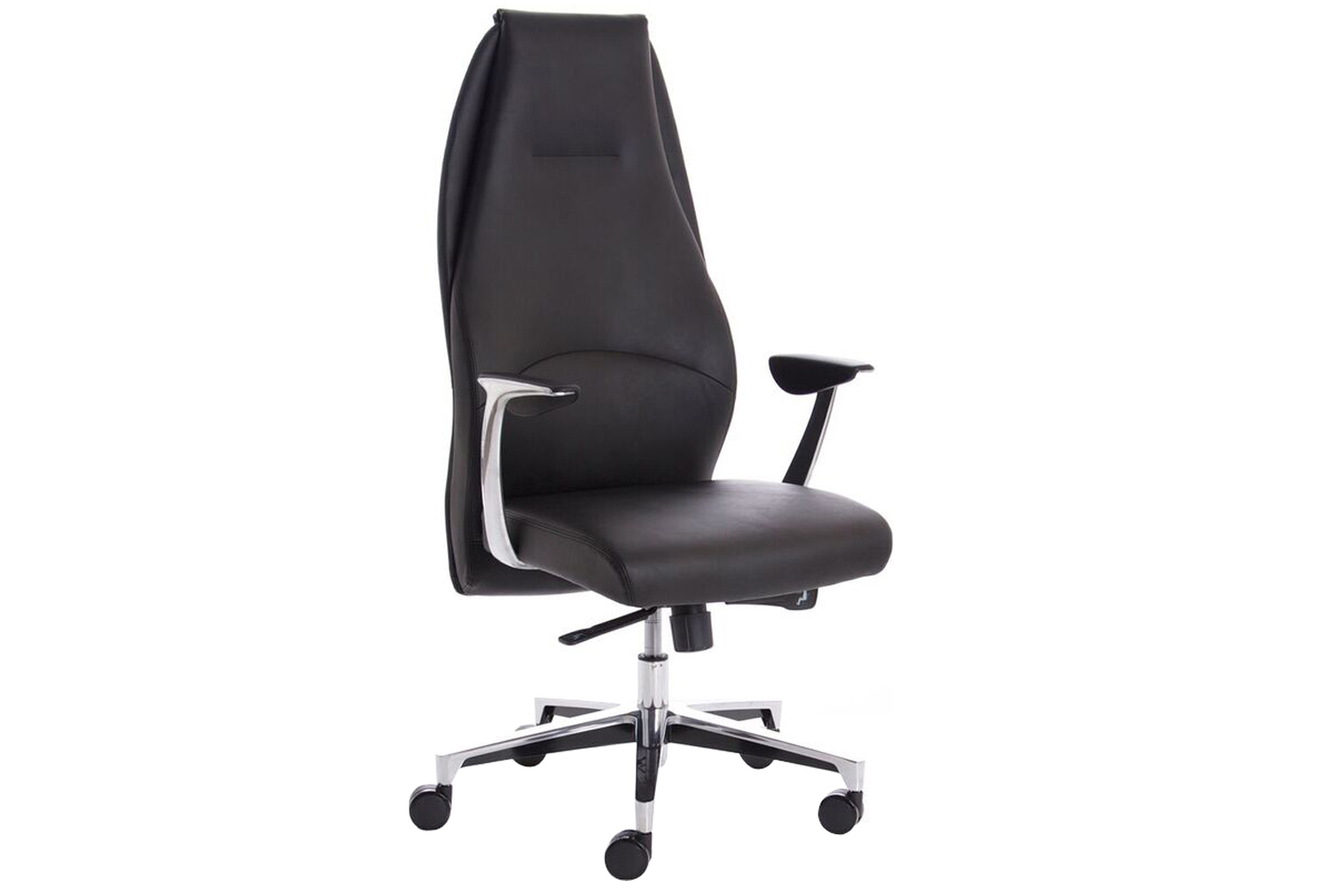 Sauda High Back Bonded Leather Executive Office Chair Black, Express Delivery