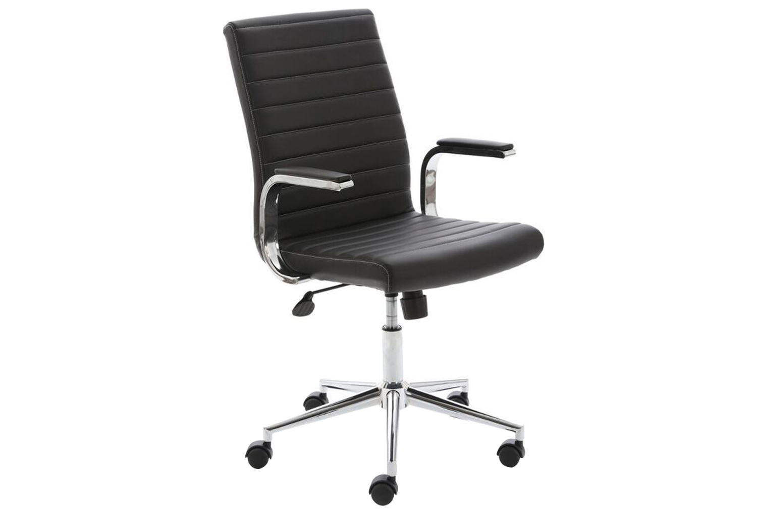 Wexford Executive Bonded Leather Office Chair (Black), Express Delivery