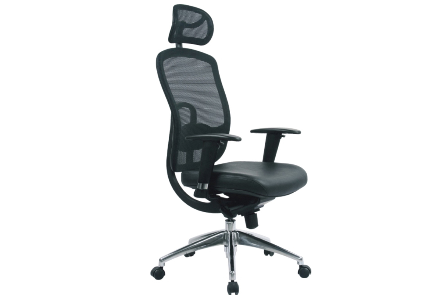 Dalla Executive Mesh Back Office Chair, Black, Fully Installed