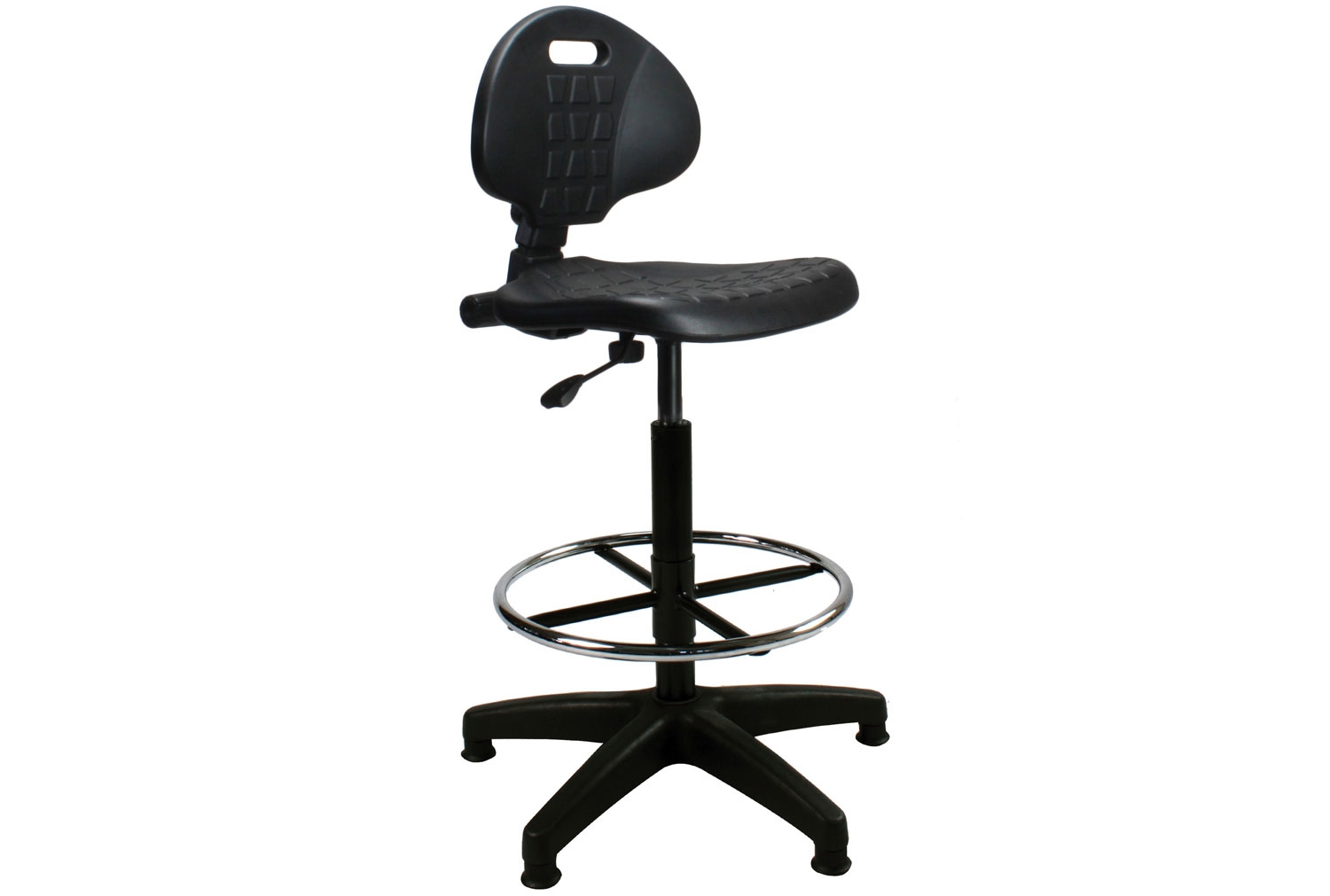 Prema Draughtsman Office Chair, Black, Express Delivery