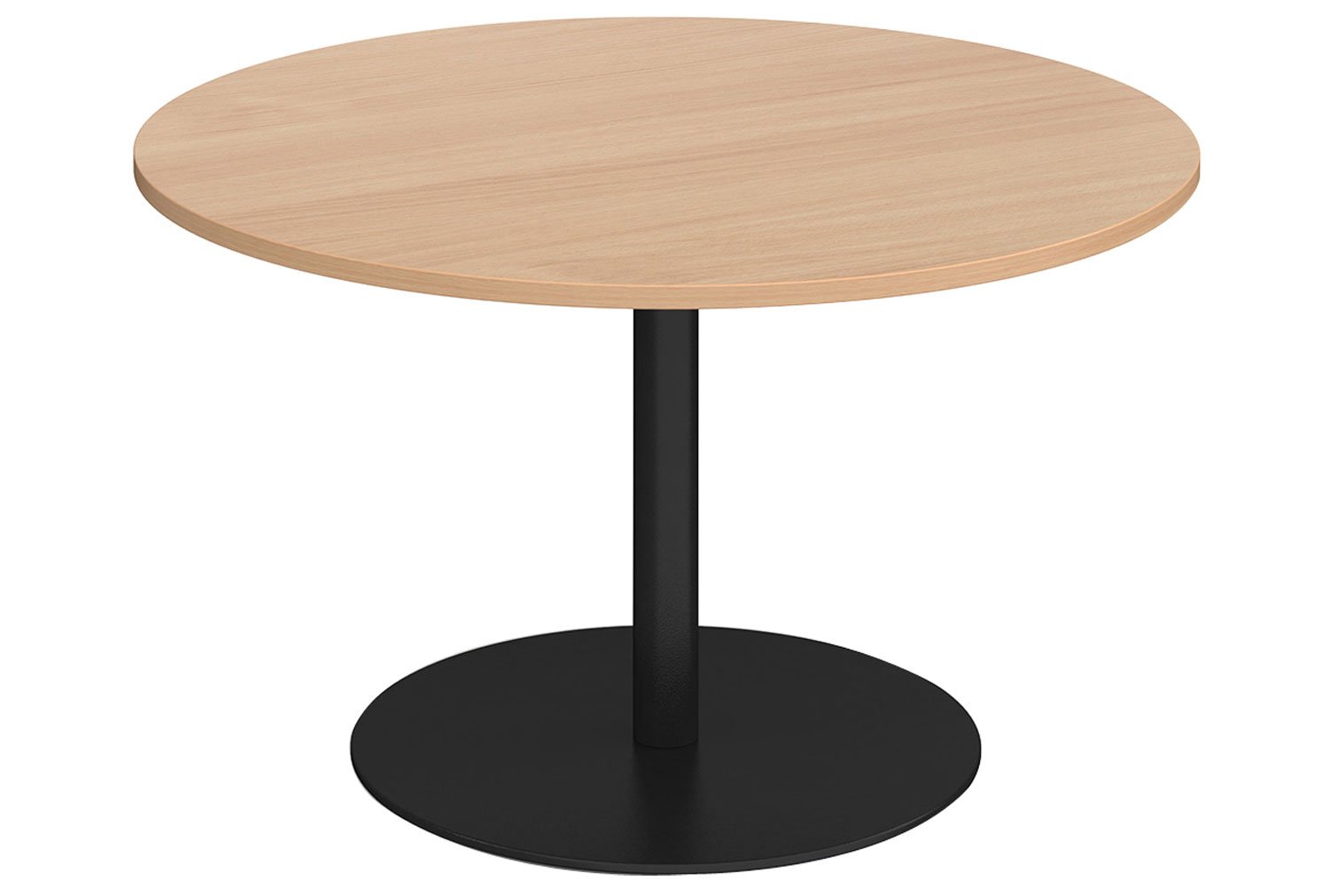 Tasso Round Boardroom Table, 120diax73h (cm), Beech, Express Delivery