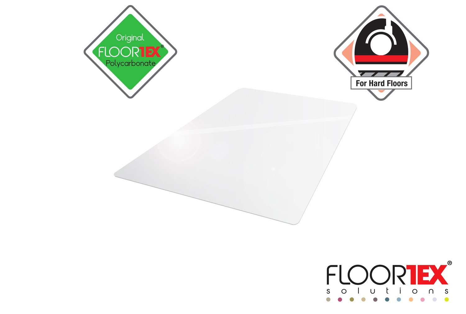 Cleartex Ultimat Polycarbonate Chair Mat For Hard Floors