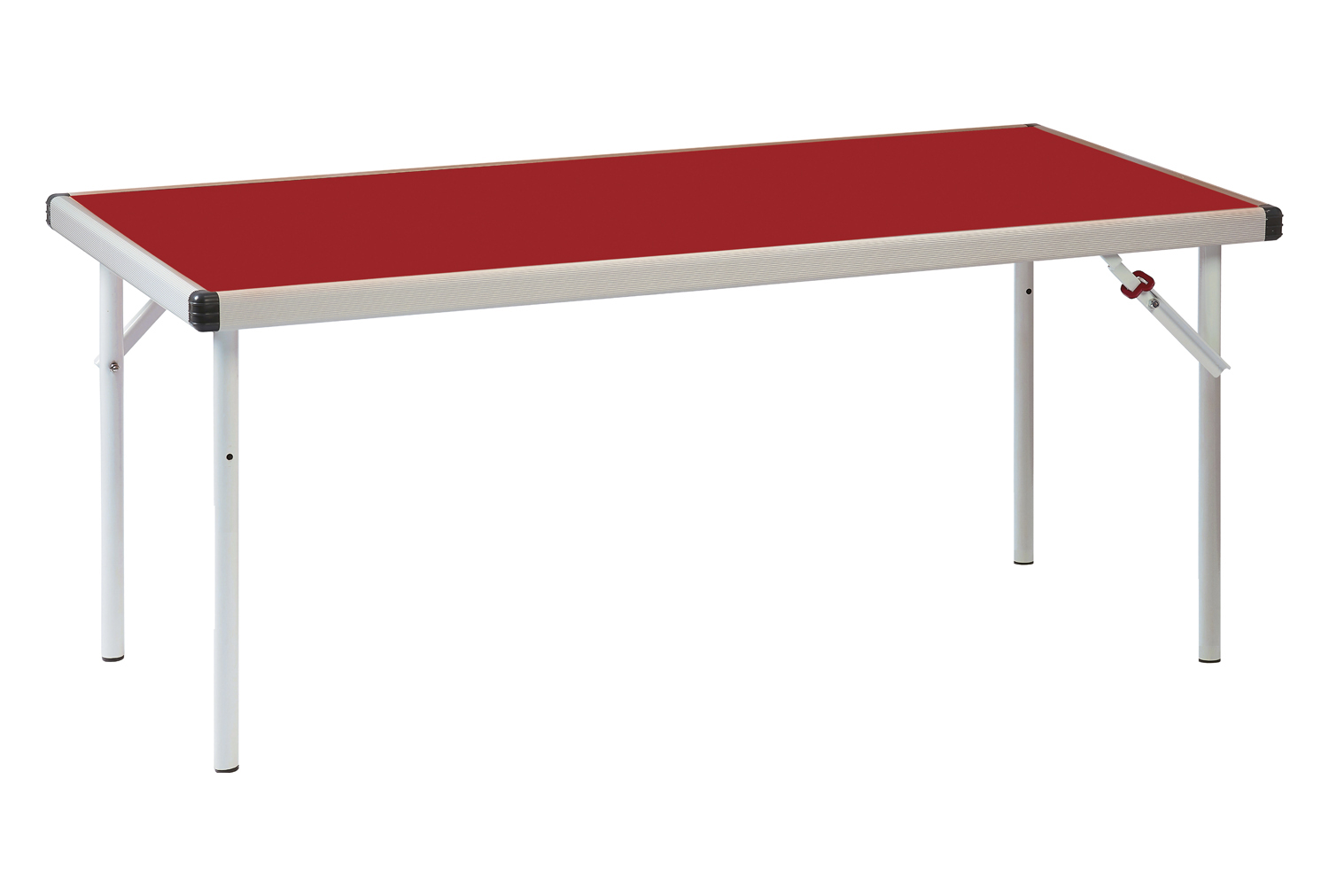 Fast Fold Rectangular Table, 120wx61dx53h (cm), Beech