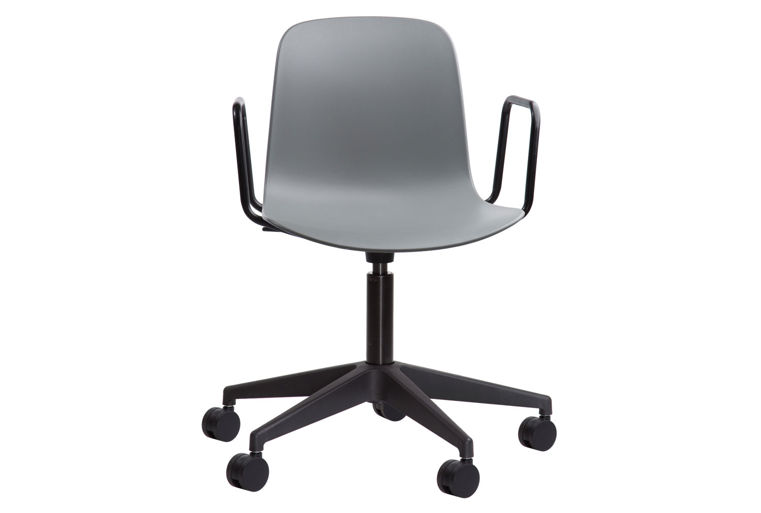 Qty 4 - Connors Task ArmOffice Chair, Signal Orange