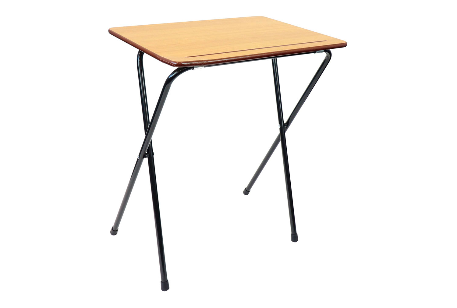 Qty 10 - Easy Fold Narrow Exam Desks, Beech