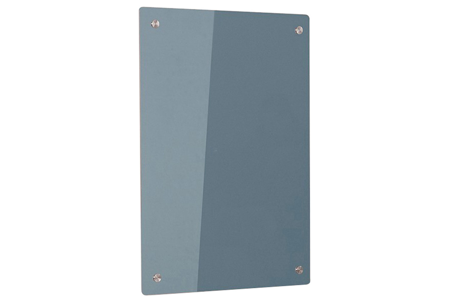 Write-On Coloured Glass Boards, 45wx60h (cm), Grey